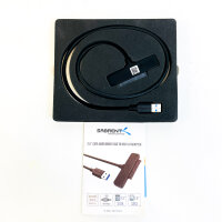 Sabrent EC-SSHD adapter cable, SATA to USB 3.0, converter for 2.5" HDD/SSD, fast data transfer, plug & play