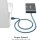 Sabrent EC-SSHD adapter cable, SATA to USB 3.0, converter for 2.5" HDD/SSD, fast data transfer, plug & play