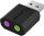 Sabrent AU-MMSA USB Soundkarte, externer Audioadapter, USB auf 3,5 mm Klinke, Kopfhörer- & Mikrofonanschluss