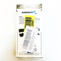 Sabrent EC-PCIE Adapterkarte, NVMe M.2 SSD zu PCIe, Aluminium-Kühlkörper, PCIe Erweiterung für Desktop-PC