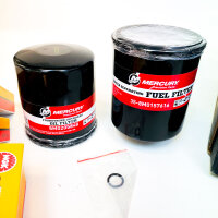 Mercury 300-hour service kit, for 5.7L V10 350/400HP FourStroke, model 8M0207808, complete set for inspection