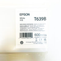 Epson T639B ink cartridge, original, white, compatible...