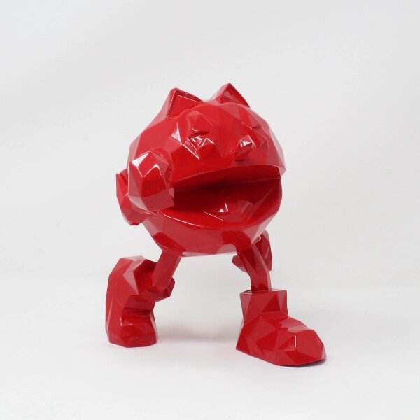 PAC-Man x Orlinski, Designer Collector Figure, 18 cm, Red, Official Sculpture, Limited Edition