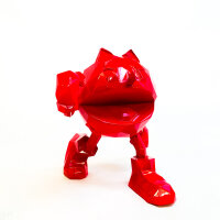 PAC-Man x Orlinski, Designer Collector Figure, 18 cm, Red, Official Sculpture, Limited Edition