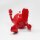 PAC-Man x Orlinski, Designer Collector Figure, 18 cm, Red, Official Sculpture, Limited Edition