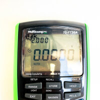 Multicomp Pro 72-7730A Digital-Multimeter, True-RMS, 20000 Counts, intelligentes Messgerät