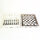 Marble Hives Chess Set, 15x15 inch, marble, luxurious design, handcrafted, elegant chess pieces