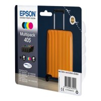 Epson 405 ink cartridge set C13T05G64010, 4 colors, black 7.6ml, cyan/magenta/yellow 5.4ml each, 23.8ml total