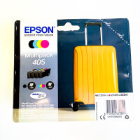 Epson 405 ink cartridge set C13T05G64010, 4 colors, black 7.6ml, cyan/magenta/yellow 5.4ml each, 23.8ml total