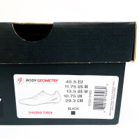 Specialized S-Works Torch Fahrradschuhe, schwarz, Größe 45,5, ultraleicht, steife Carbonsohle, präzise BOA-Verschlüsse