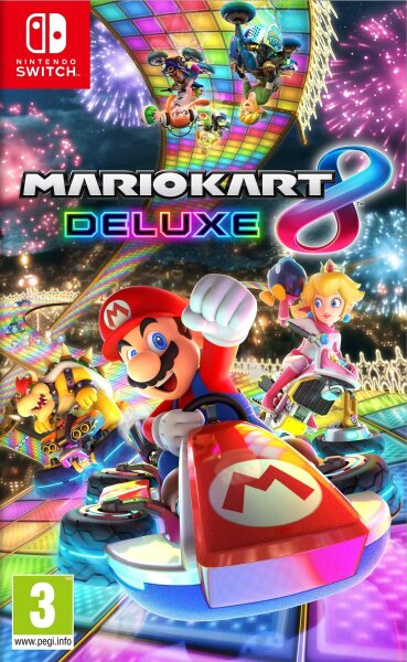 Nintendo Mario Kart 8 Deluxe, Switch-Spiel, Rennspiel, Mehrspieler, 48 Strecken, inkl. Battle-Modus