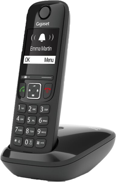 Gigaset AS690, DECT phone, cordless handset, large display, hands-free function, answering machine