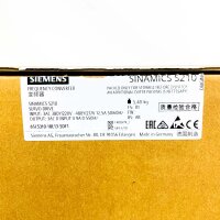 Siemens SINAMICS S210 6SL5310-1BE13-5DF1, servo drive, frequency converter, compact servo drive, precise motor control
