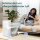 Levoit CORE 600S air purifier, HEPA filter, CADR 697 m³/h, for 147 m², PM2.5 display, automatic, app control, cream white