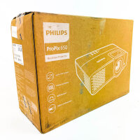 Philips ProPix 650 projector, WXGA 1280x800, 4000 ANSI lumens, white, compact projector for bright rooms