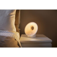 Philips Somneo HF3651/01 Wake-up Light, Schlaf- und Aufwachlicht, Weiß, Sonnenaufgangsfunktion, 24V, 18W