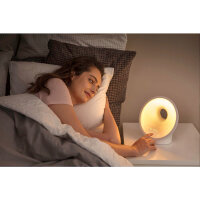 Philips Somneo HF3651/01 Wake-up Light, Schlaf- und Aufwachlicht, Weiß, Sonnenaufgangsfunktion, 24V, 18W