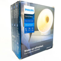 Philips Somneo HF3651/01 Wake-up Light, Schlaf- und Aufwachlicht, Weiß, Sonnenaufgangsfunktion, 24V, 18W