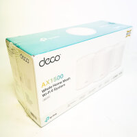 TP-Link Deco X10 Mesh WiFi System, 3-pack, Wi-Fi 6, Dual-Band, AX1500, up to 1500 Mbps, for comprehensive home network coverage