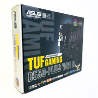 ASUS TUF Gaming B550-Plus WiFi II, ATX-Mainboard, AM4, PCIe 4.0, 2x M.2, WiFi 6, Thunderbolt 3 Header, Aura Sync