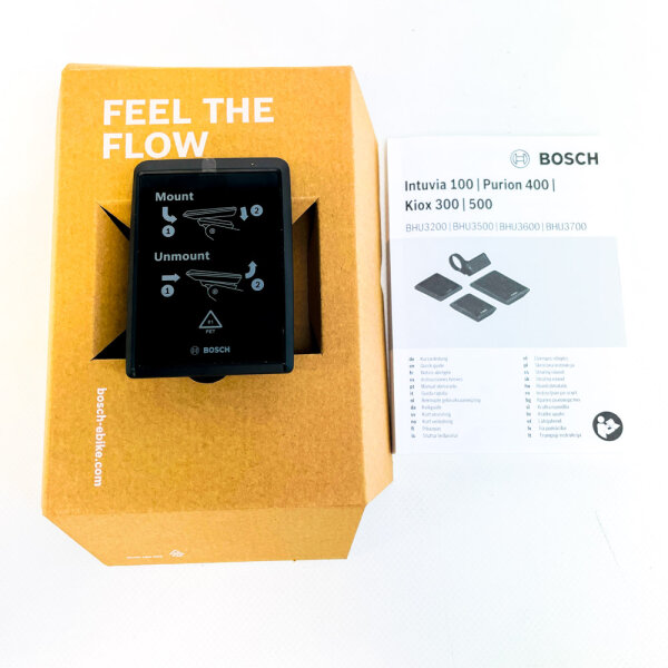Bosch Kiox 500 BHU3700, E-Bike Display, 2.8 Zoll Farbdisplay, Bluetooth, Touch-Bedienung, Fitness-Tracking