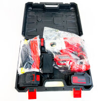 Hammer Drill CD26-4 Akku-Bohrhammer, SDS-plus, bürstenlos, 2x 4000mAh Akkus, 3 Bohrer, 2 Meißel, 4-in-1, kabellos, für Beton/Wände