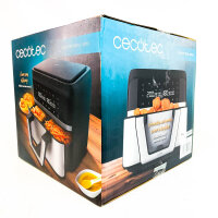 Cecotec Cecofry Dual 9000 Heißluftfritteuse 9L, 2 Fächer, 2850W, Touchpanel, Dual-Temperatur, 6 Programme, fettarme Zubereitung