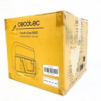 Cecotec Cecofry Dual 9000 Heißluftfritteuse 9L, 2 Fächer, 2850W, Touchpanel, Dual-Temperatur, 6 Programme, fettarme Zubereitung