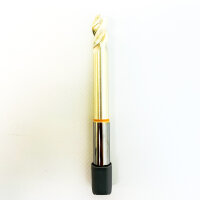 Garant 206265 HPC Solid Carbide Torus End Mill 12/1.0 mm, ZOX, End Mill, Milling Tool Gold/Silver