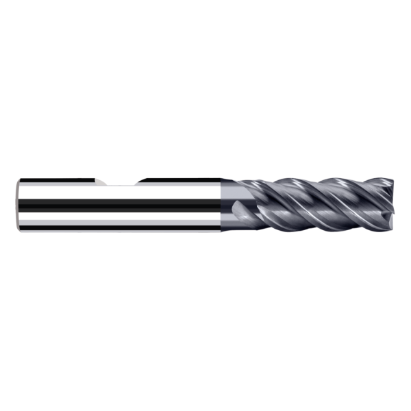 Friasa E-Cut round end mill P8400501, Ø 12/27mm, end mill, black/silver, precision metalworking