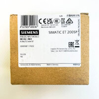 Siemens SIMATIC ET 200SP 6ES7134-6HD01-0BA1 Analog Input Module, 2 Channels, 16 Bit, HART, Compact Design