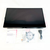 LG 32SM5J-B Digital-Signage-Monitor 32 Zoll, HDMI, Crestron Connected, ENERGY STAR, 100–240V, 50/60Hz, schwarz