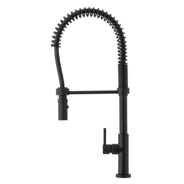 ZanettiChini TEO ZC300900N026 Kitchen sink tap, single-lever mixer, swivel spout, matte black