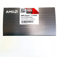 AMD Ryzen 7 5700X processor, 8 cores, 16 threads, 3.4 GHz, 32 MB cache, socket AM4, 65W, without cooler
