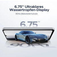 DOOGEE Note 58 Smartphone, 6,75 Zoll HD+, 32+128 GB Speicher, 6250 mAh Akku, Android 16, Schwarz