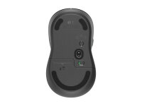 Logitech Signature Plus M750 L, kabellose optische Maus, 6 Tasten, 2,4 GHz & Bluetooth, Logi Bolt USB, SmartWheel, schwarz
