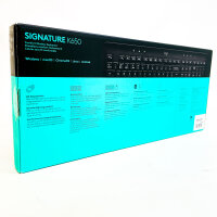 Logitech Signature K650, wireless keyboard, Bluetooth 5.1, Hungarian QWERTZ layout, ergonomic, Graphite color