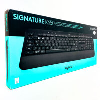 Logitech Signature K650, wireless keyboard, Bluetooth 5.1, Hungarian QWERTZ layout, ergonomic, Graphite color