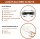 RHINO RH-M101 Respiratory Protection Set, Gas Mask with A1P2 Filter, including Dust Masks, Gloves, Safety Goggles, Cartridges, Dust Filters, ideal for painting and sanding