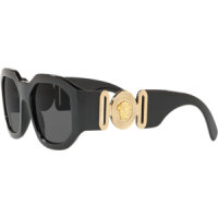 Versace VE4361 Biggie Sunglasses, Black, Lens width 53...