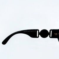 Versace VE4361 Biggie Sunglasses, Black, Lens width 53 mm, Bridge 18 mm, Temple length 140 mm