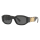 Versace VE4361 Biggie Sunglasses, Black, Lens width 53 mm, Bridge 18 mm, Temple length 140 mm