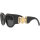 Versace VE4361 Biggie Sunglasses, Black, Lens width 53 mm, Bridge 18 mm, Temple length 140 mm