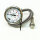 TE.MA. Vasconi MB810 Industrie-Manometer 0–400 bar, Edelstahl AISI 316L, Kapillarleitung, robust, präzise Druckmessung