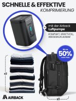 Airback GR-107C3 Mini-Luftpumpe, 5V, 30W, 2400mAh Akku,...