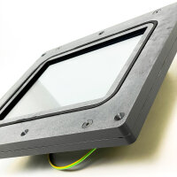 OnLogic CS-P1101 Industrie Panel PC, 10.4" Touchscreen, lüfterlos, Intel CPU, HMI, 9-48V, robustes Design