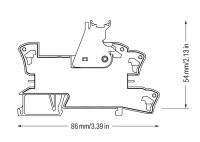 WAGO 788-356 Relaismodul, 230 V, 1 Schließer, 16 A,...