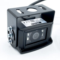 PERES CLS-120 P Reversing Camera, Heavy Duty, for Trucks, Buses, Construction Equipment, Weatherproof, Night Vision, Wide Angle