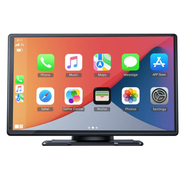 Carplay HVIN RC07, 9 Zoll Touchscreen, intelligentes Display, Sprachsteuerung, kabellose Verbindung, Navigationssystem