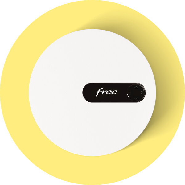 Freebox Pop Server F-GW28D 0-SR, Internet-Box, WLAN-Router, Gigabit LAN, Freebox Server, modernes Design